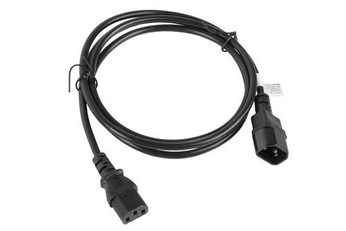 Lanberg CA-C13E-11CC-0018-BK power cable Black 1.8 m C13 coupler C14 coupler image 3
