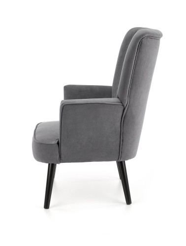 Halmar DELGADO chair color: grey image 3