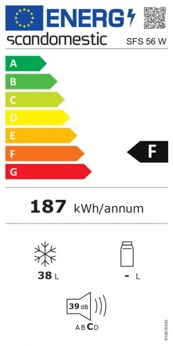Freezer Scandomestic SFS56W image 3
