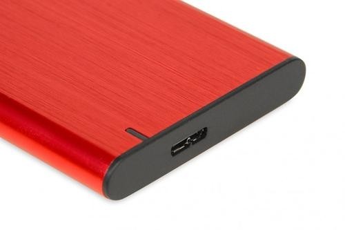 Hard disk case IBOX hd-05 2.5 USB 3.1 Red image 3