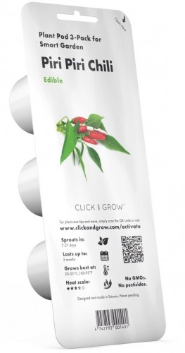 Click & Grow Smart Garden refill Piri Piri Chili Pepper 3pcs image 3