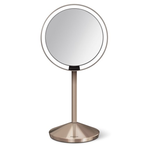 Simple Human sensoru spogulis mini, rozā zelta nerūsējošais tērauds ST3010 image 3