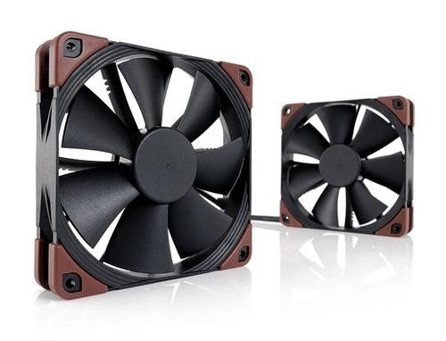 Noctua NF-F12 industrialPPC-2000 PWM Computer case Fan 12 cm Black, Brown image 3