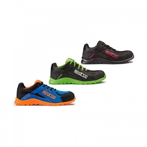 Обувь для безопасности Sparco Practice 07517 Черный/Зеленый (Размер 42) image 3