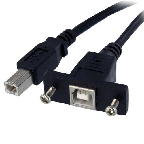 USB Kabelis Startech USBPNLBFBM1          USB B Melns image 3