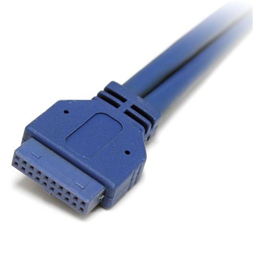 USB Kabelis Startech USB3SPLATE           IDC Zils image 3