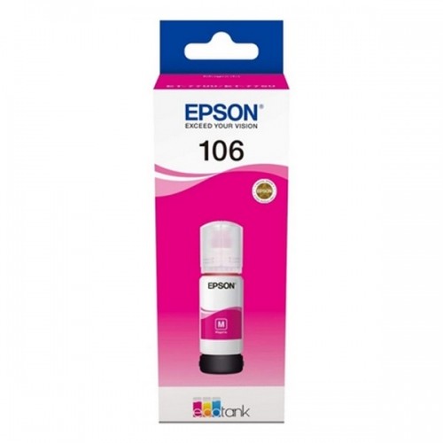 Чернила для зарядки картриджей Epson C13T00R 70 ml image 3