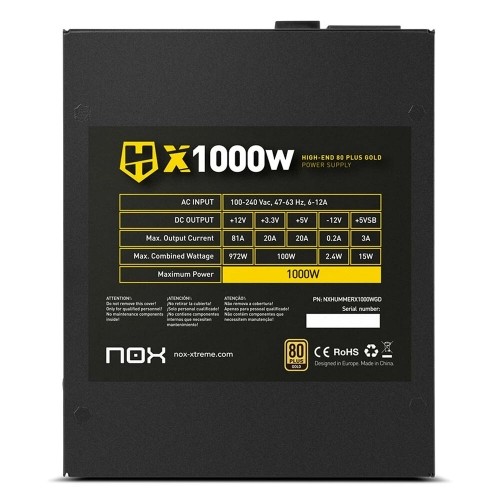 Power supply NOX HUMMER X 1000W image 3