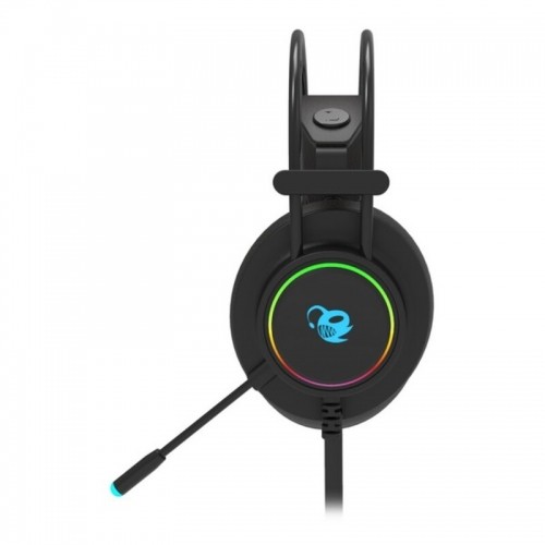 Gaming Headset with Microphone CoolBox DG-AUR-01 Black image 3