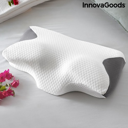 Viscoelastic Neck Pillow with Ergonomic Contours Conforti InnovaGoods image 3