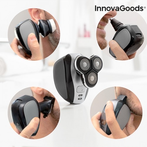 5 in 1 Rechargeable Ergonomic Multifunction Shaver Shavestyler InnovaGoods image 3