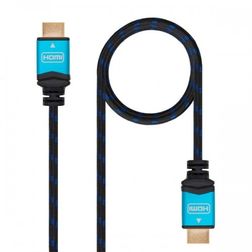 HDMI Cable TooQ 10.15.37 V2.0 Black Blue image 3