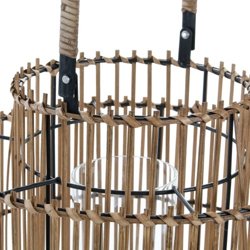 Candleholder DKD Home Decor Metal Bamboo (30 x 30 x 32 cm) image 3