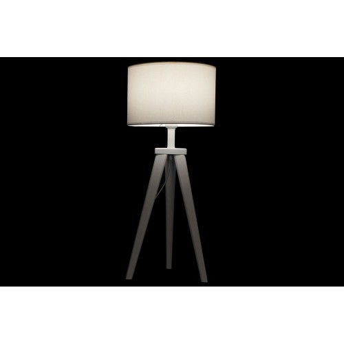 Galda lampa DKD Home Decor Balts Poliesters Koks 220 V 50 W image 3