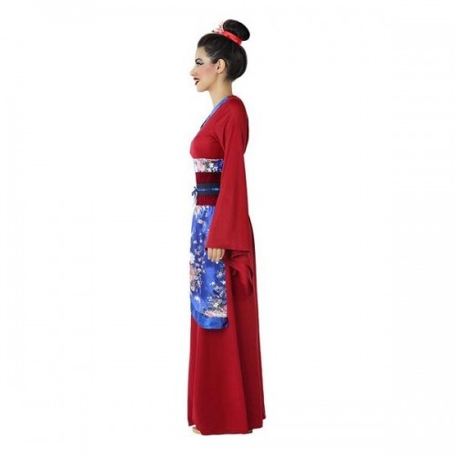 Bigbuy Carnival Svečana odjeća za odrasle Ķīniešu sieviete Sarkans image 3