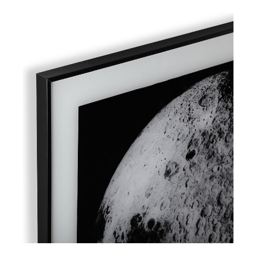 Bigbuy Home Glezna Moon Stikls (2 x 50 x 50 cm) image 3