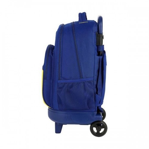 School Rucksack with Wheels Compact F.C. Barcelona 612025918 Blue (33 x 45 x 22 cm) image 3