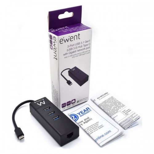 USB-хаб на 3 порта Eminent EW1141 USB 3.1 image 3