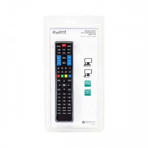 Remote Control for Smart TV Ewent EW1575 Black image 3