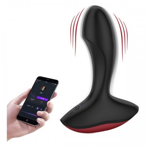 Prostate Massager Magic Motion Solstice Black/Red image 3