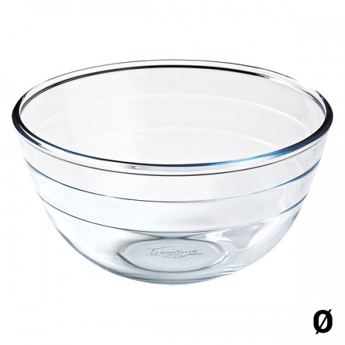 Mixing Bowl Ô Cuisine O Transparent Glass image 3