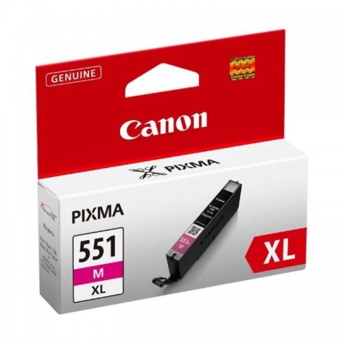 Картридж с оригинальными чернилами Canon CLI-551M XL IP7250/MG5450 Розовый image 3