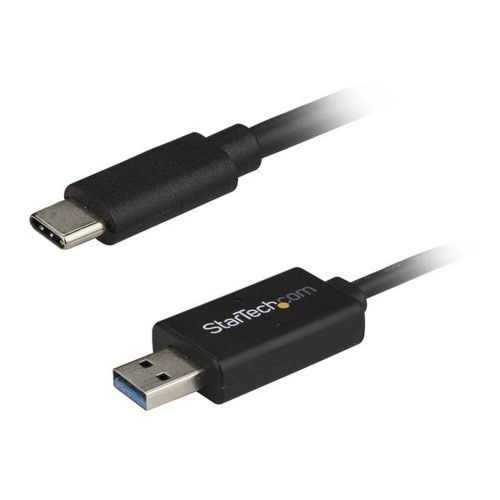 USB A uz USB C Kabelis Startech USBC3LINK            Melns image 3