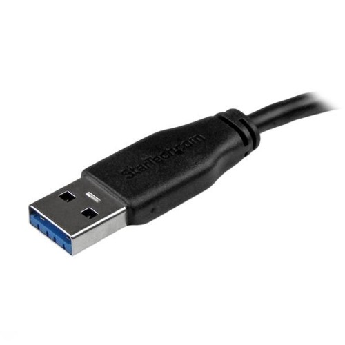 USB to mikro USB kabelis Startech USB3AUB50CMS         Melns image 3