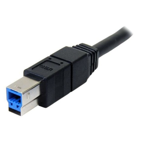 Кабель USB A — USB B Startech USB3SAB3MBK          Чёрный image 3