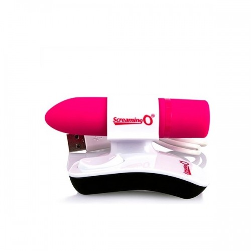 Positive Pink Vibrating Bullet with Remote Control The Screaming O image 3