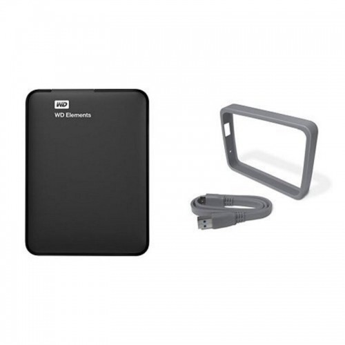 External Hard Drive Western Digital WD Elements Portable WDBUZG0010BBK-WESN 1 TB 2,5" USB 3.0 Magnetic 1 TB HDD 1 TB SSD image 3