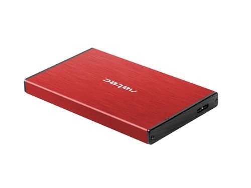 NATEC Rhino GO HDD/SSD enclosure Red 2.5&quot; image 3