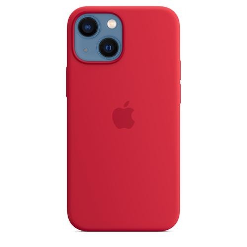 Apple iPhone 13 mini Silicone Case with MagSafe – (PRODUCT)RED image 3