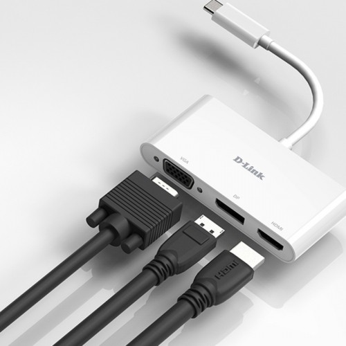 USB Hub D-Link DUB-V310 White image 3
