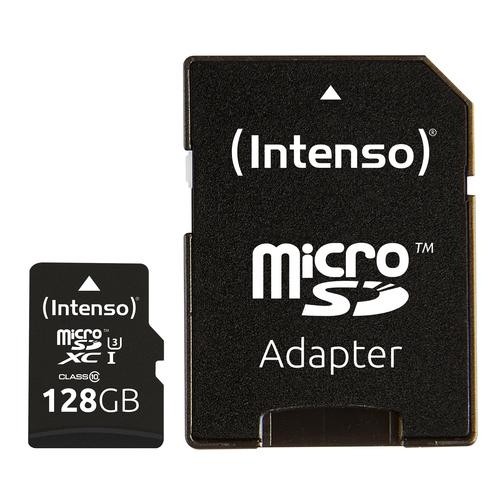 Intenso microSDXC 128GB Class 10 UHS-I Professional - Extended Capacity SD (MicroSDHC) memory card image 3
