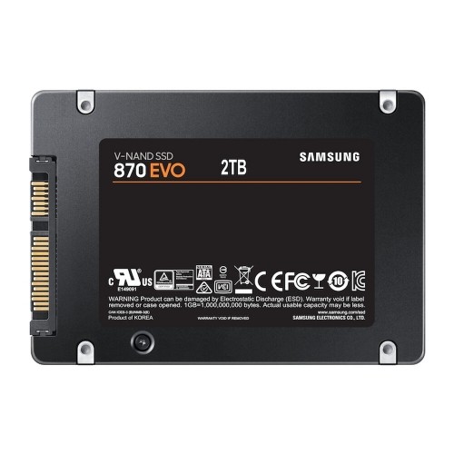 Ārējais cietais disks Samsung 870 EVO 2 TB SSD image 3