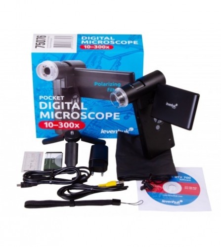 Digitālais mikroskops Levenhuk DTX 700 Mobi x10-300 image 3