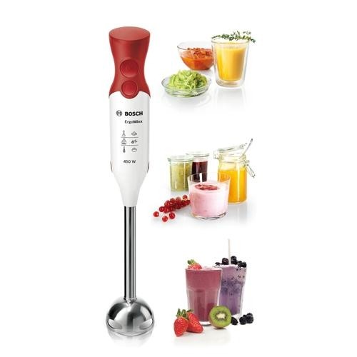 Bosch MSM64110 blender Immersion blender 450 W Red, White image 3