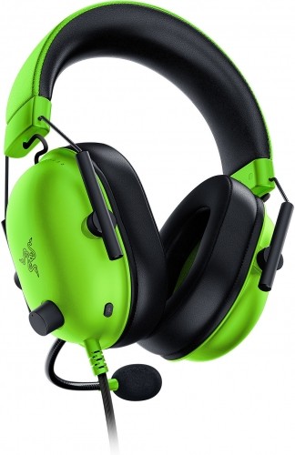 Razer наушники+ микрофонBlackShark V2 X, green image 3