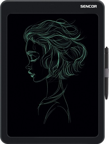 Digital LCD writing and drawing tablet 10" Sencor SXP030BK image 3