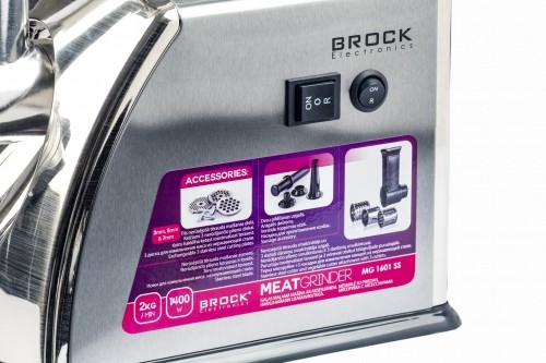Brock Electronics BROCK Мясорубка с аксессуарами image 3