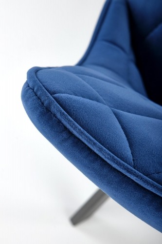 Halmar K450 chair color: dark blue image 3
