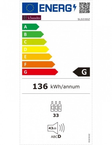 La SommeliÈre Wine cellar La Sommeliere SLS33DZ image 3