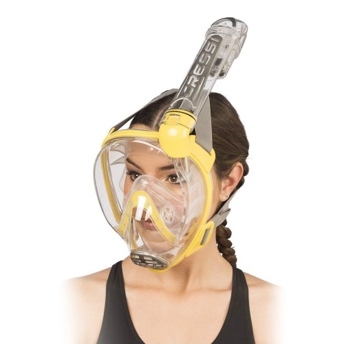 Mask Cressi-Sub Duke Yellow S/M Adults image 3