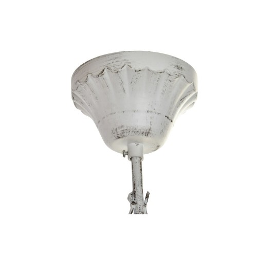 Ceiling Light DKD Home Decor White Metal Plastic 40 W Romantic Stripped 220 V 70 x 70 x 63 cm image 3