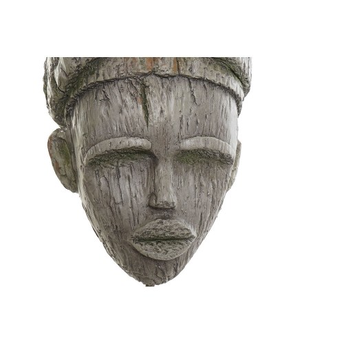 Decorative Figure DKD Home Decor 24 x 15 x 58 cm Grey Colonial African Woman image 3