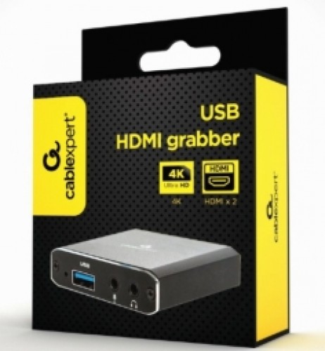 Gembird USB HDMI Grabber 4K Pass-through HDMI image 3
