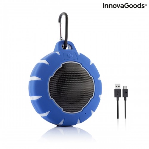 Floating Wireless Speaker with LED Floaker InnovaGoods image 3