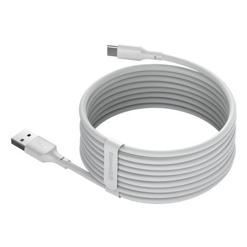 Baseus TZCATZJ-02 USB cable 1.5 m USB A USB C White image 3