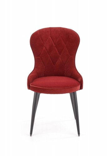 Halmar K366 chair, color: dark red image 3